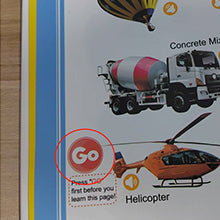 Press "Go" before you learn the current page.